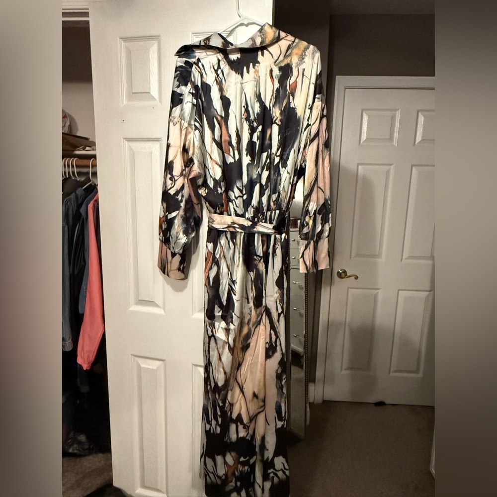 Fashion Nova Multicolor Long Sleeve blouse dress